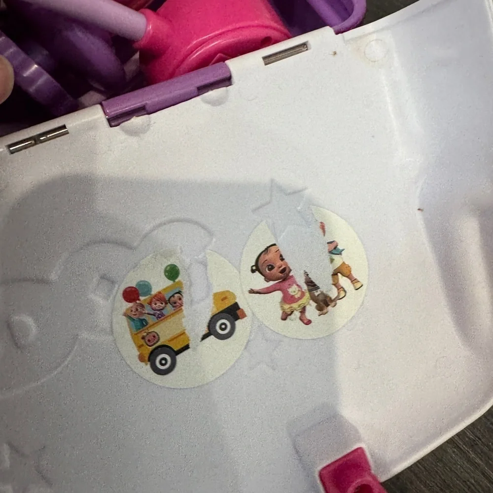 Disney Doc McStuffins Pink and Purple Doctor's Bag Toy Accessories Girl Pretend